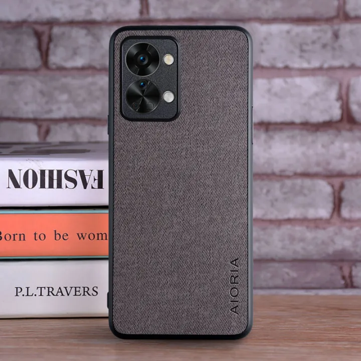 HOT%20Textile%20Leather%20Case%20for%20Oneplus%20Nord%202T%205G%20soft%20TPU%20with%20back%20hard%20PC%20material%20camera%20protection%20design%20cover%20-%20Image%207