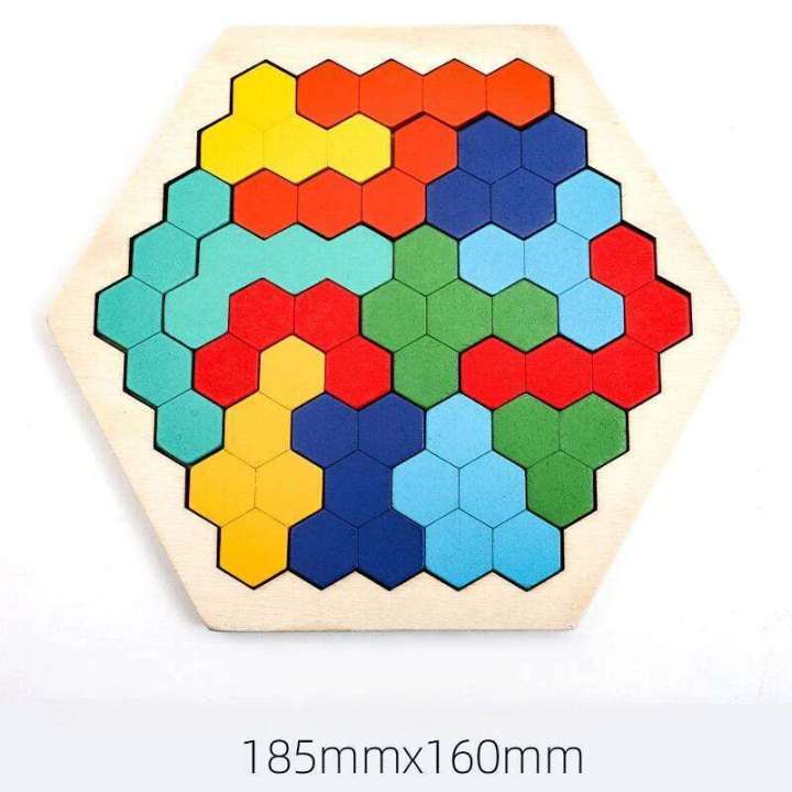 3D%20Hexagonal%20Wooden%20Puzzles%20Educational%20For%20Children%20Kids%20Preschool%20Tangram%20Board%20Brain%20Test%20Game%20Montessori%20Toys%20Gifts%20-%20Image%207