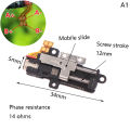 Precision Planetary Deceleration Lift Mini Push Rod Motor DC3V Screw Slide Stepper Motor Long Linear Actuator Mzea. 