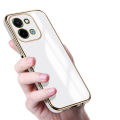 Vantime Case for vivo Y28 4G Soft Electroplated Glossy Back Ultra Thin Back Cover. 