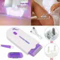 2 In 1 Epilator Finishing Touch Hair Remover Hair Removal Instant&Pain Free Laser Sensor Light Safely Shaver Usb Cable Charge. 
