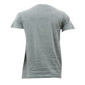 Grey Cotton Round Neck Buddha Nepal Printed T-Shirt For Men. 