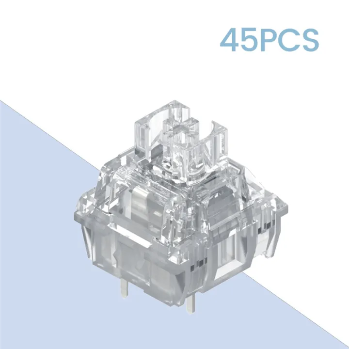 ARELENE%2045PCS%20Ice%20Static%20V2%20Switch%2039gf%20Silent%20Linear%20for%20Mechanical%20Keyboard%20DIY%20Custom%20Keyboard%20Switches%20-%20Image%205