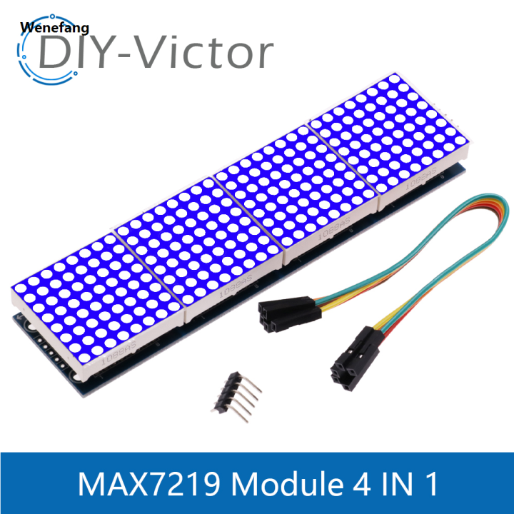 Wenefang%20MAX7219%20LED%20Microcontroller%204%20In%20one%20Display%20with%205P%20Line%20Module%20Fifty%20percent%20discount%205V%20Operating%20Voltage%20for%20Arduino%20DIY%208x8%20Dot%20Matrix%20Common%20-%20Image%207