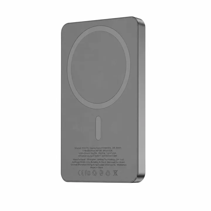 Foneng%2010000mah%20powerbank%20%7C%20%20Ultra%20thin%20%7C%20Magsafe%20%7C%2020Watt%20PD%20Fast%20Charging%20%7C15W%20Wireless%20Charging%20%7C%20QC3.0%20%7C%203C%20Certified%20%7C%20Metallic%20coating%20%7C1%20year%20warranty%20%7C%20Orange,Silver%20&%20Gray%7C%20PX156%7C%20-%20Image%207