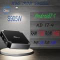 2Gb Ram 16Gb Rom X96 Mini Android 7.1 4K Tv Box Amlogic S905W Support 2.4G Wifi Lan H.265. 
