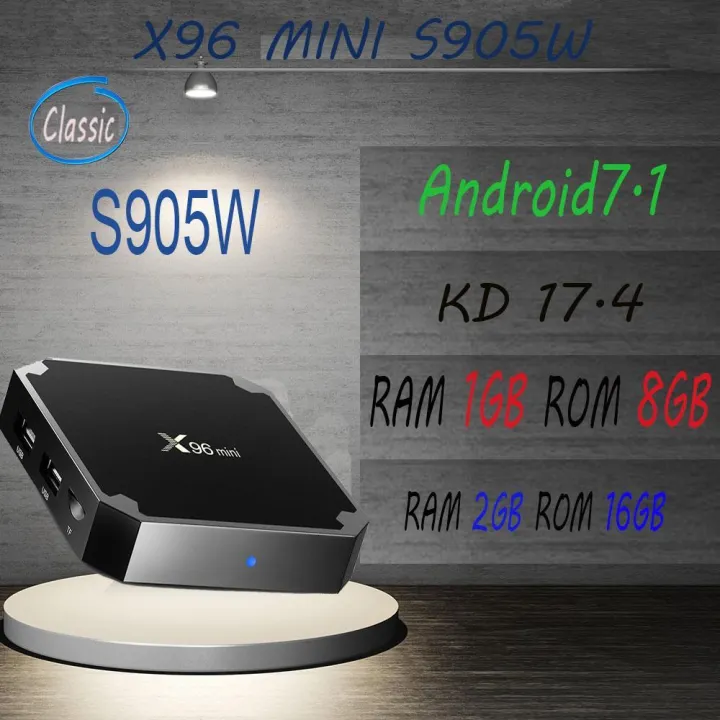 2Gb%20Ram%2016Gb%20Rom%20X96%20Mini%20Android%207.1%204K%20Tv%20Box%20Amlogic%20S905W%20Support%202.4G%20Wifi%20Lan%20H.265%20-%20Image%204