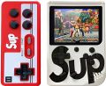 Sup Game Box with Double Remote 400 Retro Games Television Support SUP Gaming Box 3'' LED Support External Gamepad Double Against. 