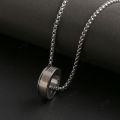 ANX Men's Fashion Men Silver Stainless Pendant For Men - Silver | Designs Available | Metal Locket For Men. 