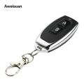 Aweisuan Sales promotion 433Mhz Remote Control Controller Universal Clone Learning Code Fixed Code For Gate Garage Door Clone Duplicator Key. 