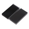 New specials 1Pc 50*100*12.7mm Aluminum Heatsink Cooler Radiator For High Power LED IC Fan Power Amplifier Heat Sink Eatop. 