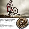 Xujiguanghui Complete Bicycle Gear Set 21speed, Total 8 Parts Including Chain wheel Set, Candy Brakes, Gear Shifter, Front Rear Derailleurs, Chain, Freewheel, 1Pair Paddles, Bottom Set, Cycle Gear Kit Set Compatible for All Kind Of Bicycles. 