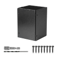 Post Base Protectors Guard for Wooden Mailbox Bracket, Protect Pavilion Deck Railing From Lawnmower. 
