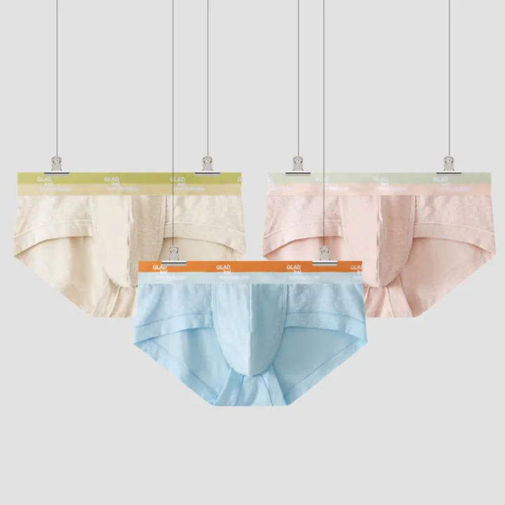 DESCENTE%20Men%20Briefs%203D%20U-shaped%20Bag%20Super%20Space%20High%20Elasticity%20Breathable%20Panties%20Patchwork%20Color%20U-convex%20Underwear%20-%20Image%203