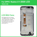 Original Oppo Realme C11 2021 RMX3231 Display, For Realme C11 RMX2185 Touch Screen Replacement, For RealmeC11 Lcd Display Repair. 