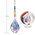 Nullmul 2Pcs Home Decorations: 1 Pcs Sun Catcher Window Drop Prism & 1 Pcs 10CM Green Turbo Sea Shell Conch. 