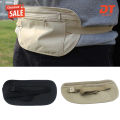 DT(Clearance price)Outdoor Waist Belt Bag Travel Anti-theft Invisible Phone Passport Cash Pouch. 