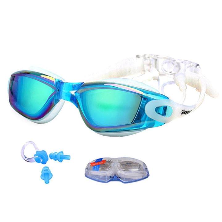 Professional Waterproof AntiFog UV Protect HD Swimming Goggles Swim