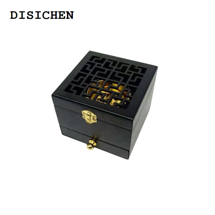 DISICHEN%20Fifty%20percent%20discount%20Black%20Wood%20Incense%20Burner%20Charcoal%20Natural%20Box%20Distiller%20Wooden%20Censer%20Incense%20Holder%20Aromatherapy%20Fragrance%20Ornament%20Arabic%20Bur%20-%20Image%204