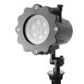 12 Patterns 4W Outdoor LED Projector Stage Light Waterproof Lawn Garden Landscape Christmas Decor. 