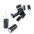 (VDZI) 16 Pcs Through Hole Radial Leads Aluminum Electrolytic Capacitor, 6 Pcs 4700UF & 10 Pcs 2200UF. 