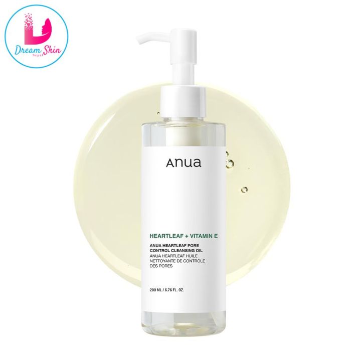 Anua Heartleaf Pore Control Cleansing Oil 200ml By Dream Skin Nepal