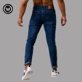 Wraon Dark Blue Stretchable Premium Choose Jeans For Men - Fashion | Pants For Men | Men's Wear | Jeans Pants |. 