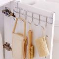 Multifunctional Over The Cabinet Hanger With 5 Hooks. 