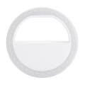 LED Ring Light Selfie Night Flasher for IPhone 7/ Samsung/ Xiaomi Smart Phone (Include AAA Batteries ). 