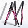 36h Black Eyeliner Pencil Long Lasting Waterproof Liquid Eyeliner Pen Natural Eye Liner Makeup| Eye Liner (Black) (pack of 1) Matte Finish. 