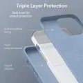 Apple iPhone 7 Plus / 7+ / iPhone 8 Plus / 8+ (Same Size)  Liquid Silicone Soft Cover Case | Microfiber Inside. 