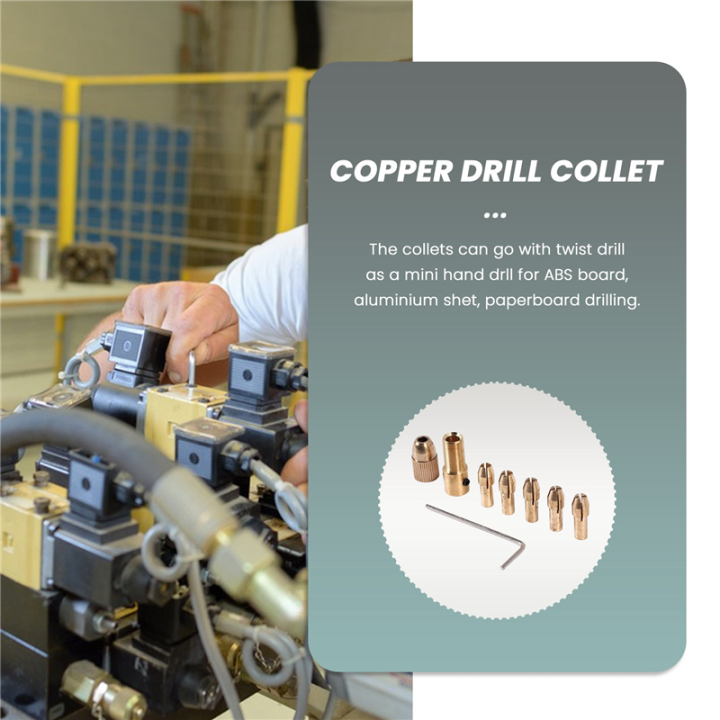 8Pcs%200.5-3mm%20Small%20Electric%20Drill%20Bit%20Collet%20Mini%20Chuck%20Tool%20Kit%20-%20Image%205