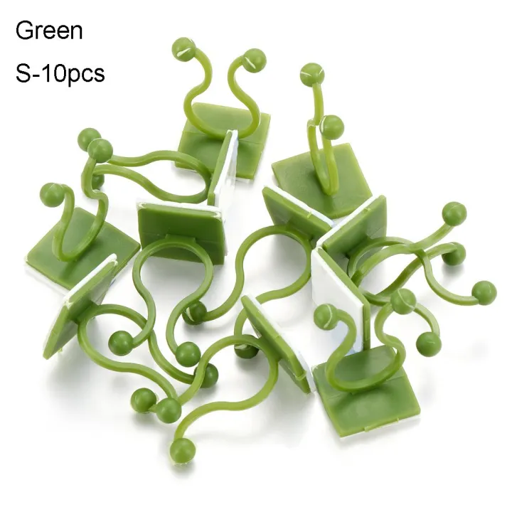 10PCS%20Invisible%20Plants%20Holder%20Greenhouse%20Bracket%20Wall%20Sticky%20Hook%20Plant%20Clip%20Wall%20Vines%20Rattan%20Clamp%20-%20Image%209