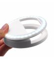 2025 NEW Rechargeable LED Selfie Circular Ring Light Lamp Clip-On Flash Camera Phone Best For Phones and Laptops. 