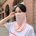 Unisex Ice Silk Breathable Neck Wrap Cover UV Protection Outdoor Face Scarves Sunscreen Face Scarf Sun Proof Bib Mask Face Cover. 