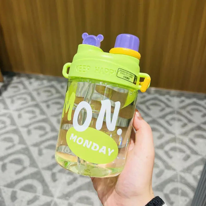 550ml%20Cute%20Summer%20Plastic%20Cup%20Student%20Sports%20Water%20Bottle%20Outdoor%20Gift%20Portable%20Leak%20Proof%20Cup%20CF8%20-%20Image%204