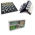 Taisanlin No. 3325 Magnetic High-Glass Chess Set – Foldable & Travel-Friendly. 