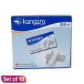 Kangaro Staples Pin 24/6-1M Medium Size (10 Pkt Pack). 