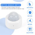 JAERBEE 2X Tuya Zigbee PIR Motion Sensor Human Body Motion Sensor Smart Life Control Works with Alexa Home. 