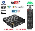 Q96 X5 (4+32)GB 4K Android 13.1 Tv Box, With 5G , Bluetooth, WiFi6, CricFy Tv, NetTv. 