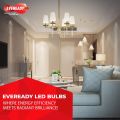 Eveready 18W LED Bulb | 1800 Lumen | 4KV Surge Protection | Long Life & Low Maintenance | BIS Certified | 1 Year Warranty | 100 Lumens Per Watt | Cool Day Light (6500K) | B22 | Pack of 6. 