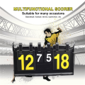 JINMY 2X 4 Digit Score Board Basketball Football Volleyball Sport Table Tennis Scoreboard Waterproof Scoreboard. 