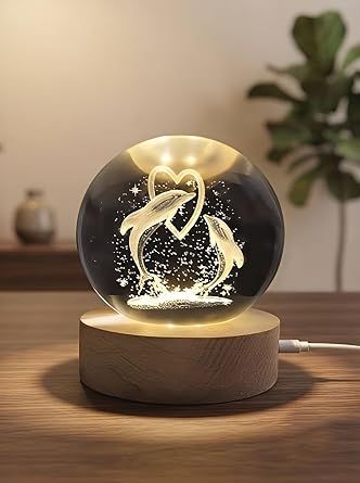 Sajha%20Cart%20Gift%20Shop%20Dolphine%20Heart%20Couple%20Crystal%20Ball%20LED%20Night%20Lamp%20with%20Wooden%20Base%20-%20Image%202