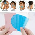 1 Packet 50 Pcs Blotting Paper, Oil Absorbing Tissues Remove Excess Shine- For Facial Make Up & Skin Care. 