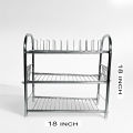 Choice 18×18 inch Wall Mount Modern Kitchen Utensils Dish Rack Stainless Steel Kitchen Rack Utensil Rack Utensil Stand. 