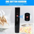 Handheld Vacuum Sealer Machine Portable USB Charging Cordless 2-in-1 Manual Handheld Vacuum Pump with 5pcs Sous Vide Bags for Food Storage and Preservation BPA-Free. 