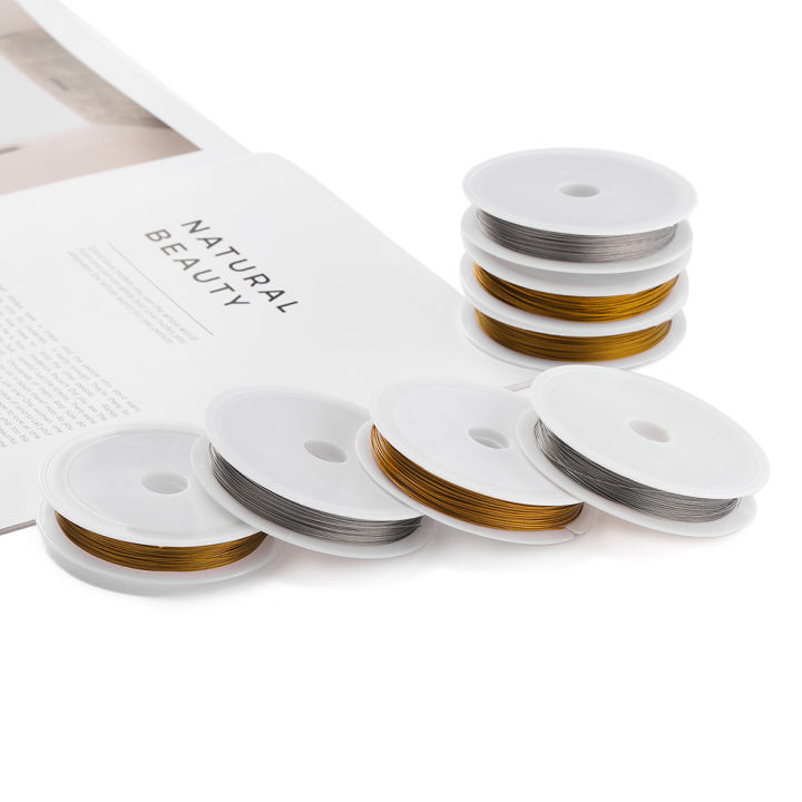 1%20Roll/lots%200.3/0.45/0.5/0.6mm%20Resistant%20Strong%20Line%20Stainless%20Steel%20Wire%20Tiger%20Tail%20Beading%20Wire%20For%20Jewelry%20Making%20Finding%20-%20Image%207