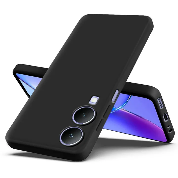 Back%20Cover%20for%20Vivo%20Y17s%20Back%20Cover%20Case%20-%20Black%20Silicon%20-%20Image%203