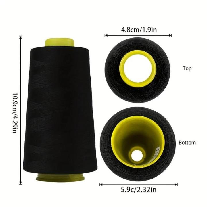 HOT%20Black/White%20402%20Polyester%20Sewing%20Thread%2040S/2%203000%20Yards%20Pagoda%20Sewing%20Thread%20Sewing%20Sewing%20Machine%20Thread%20-%20Image%206