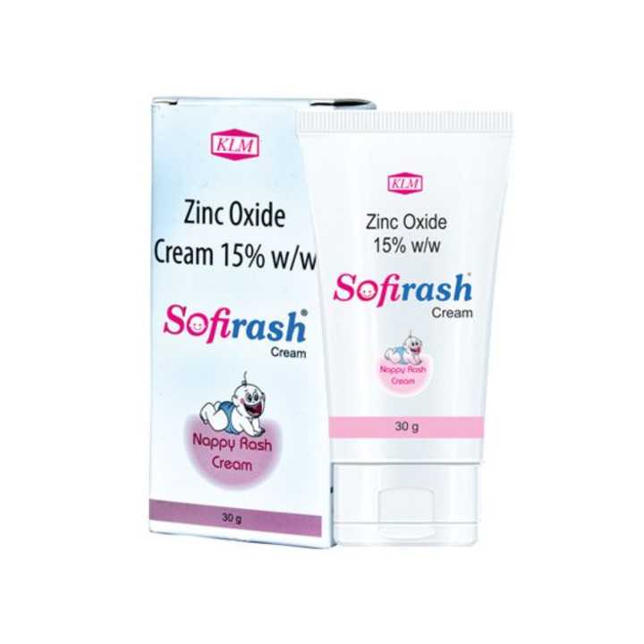 Sofirash Diaper Rashes Cream-30Gm ( Pack of 2)